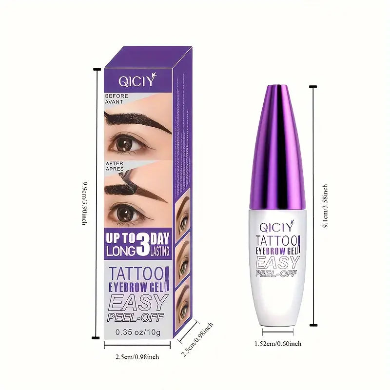alluma. | Teinture Semi-Permanente à Sourcils pour 3 à 7 Jours (1 Acheté + 1 OFFERT)