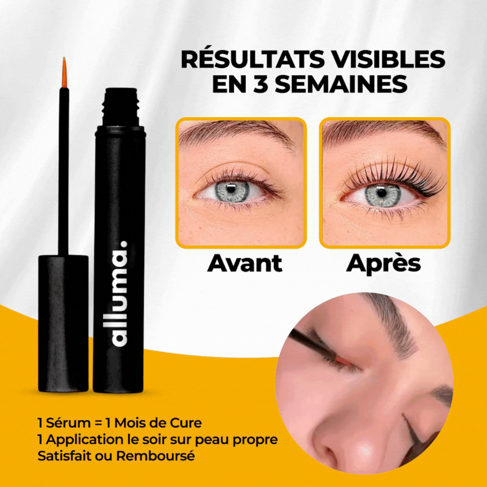 alluma. | Sérum de Croissance des Cils (1 Acheté = 1 OFFERT)