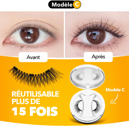 alluma. | Cils Magnétiques Réutilisables Plus de 15 Fois