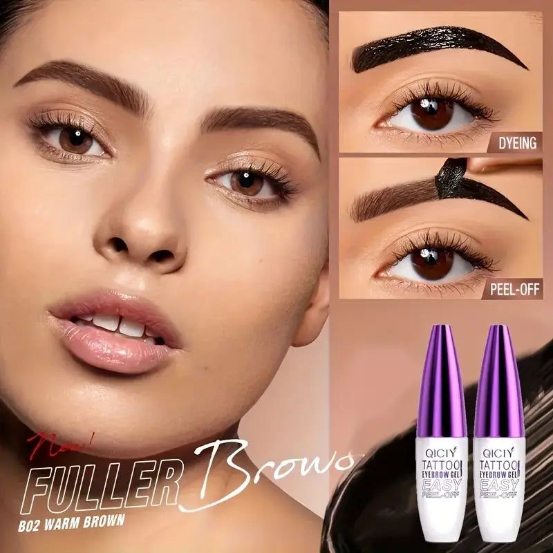 alluma. | Teinture Semi-Permanente à Sourcils pour 3 à 7 Jours (1 Acheté + 1 OFFERT)..